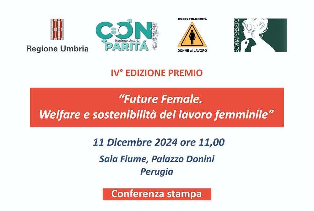 Torna il premio "Future Female. Welfare e sostenibilità del lavoro femminile": mercoledì 11 dicembre la presentazione