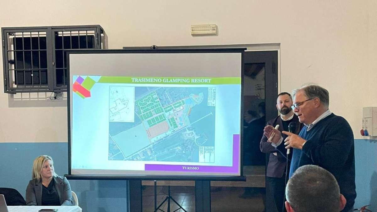 Tiene ancora banco il "Trasimeno Glamping Resort" di Sant'Arcangelo, che sarà la novità dell'estate
