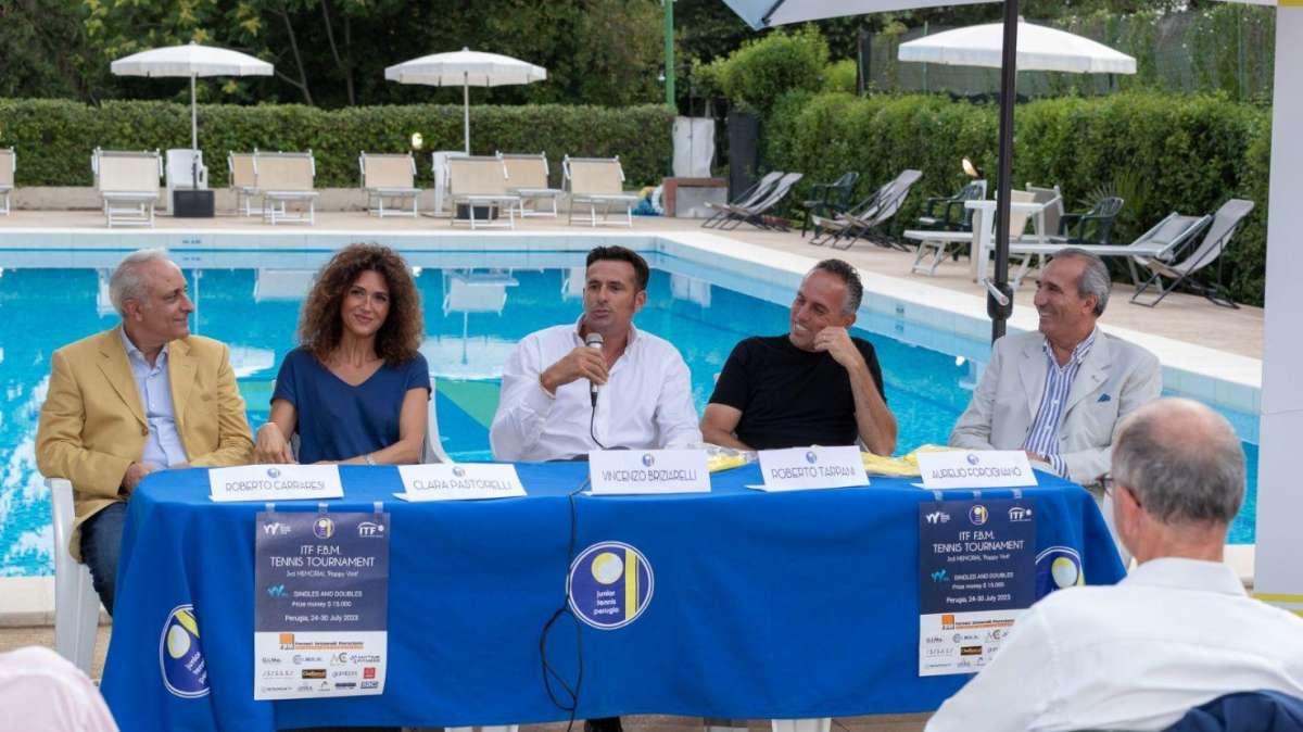 Presentato allo Junior Tennis Perugia il Torneo Itf intitolato a Poppy Vinti