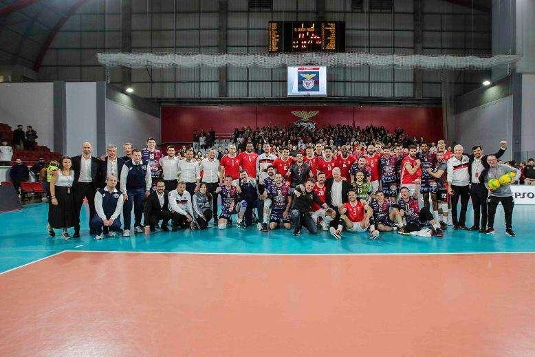Che festa per la Sir Perugia vittoriosa a Lisbona! Ora si pensa al campionato