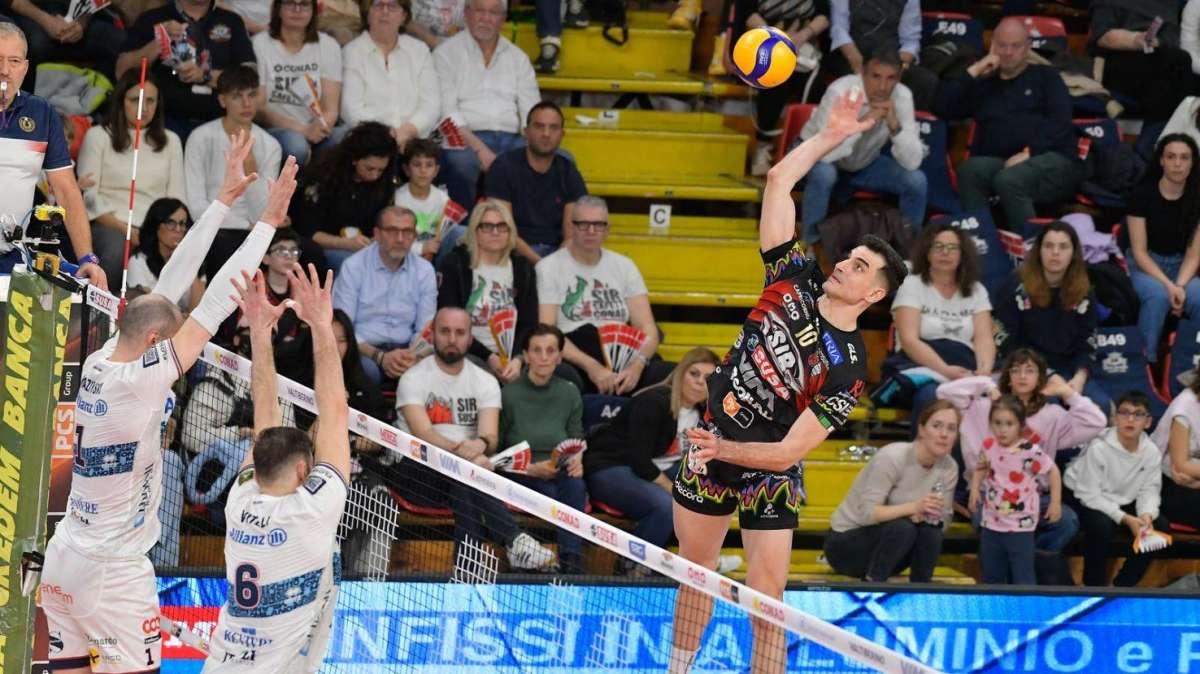 Stasera le due sfide di gara-2 delle semifinali scudetto di volley maschile: c'è Milano-Perugia