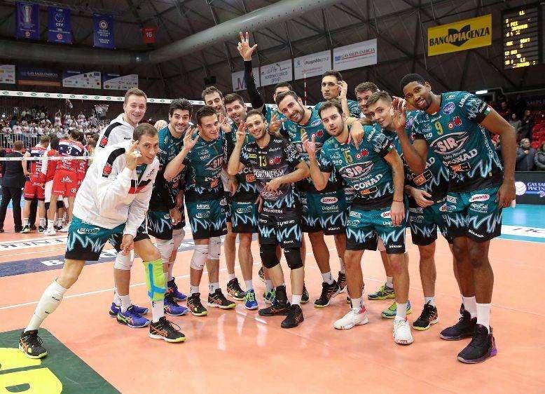 Questa Sir Safety sta diventando un rullo compressore! Vittoria anche a Piacenza!