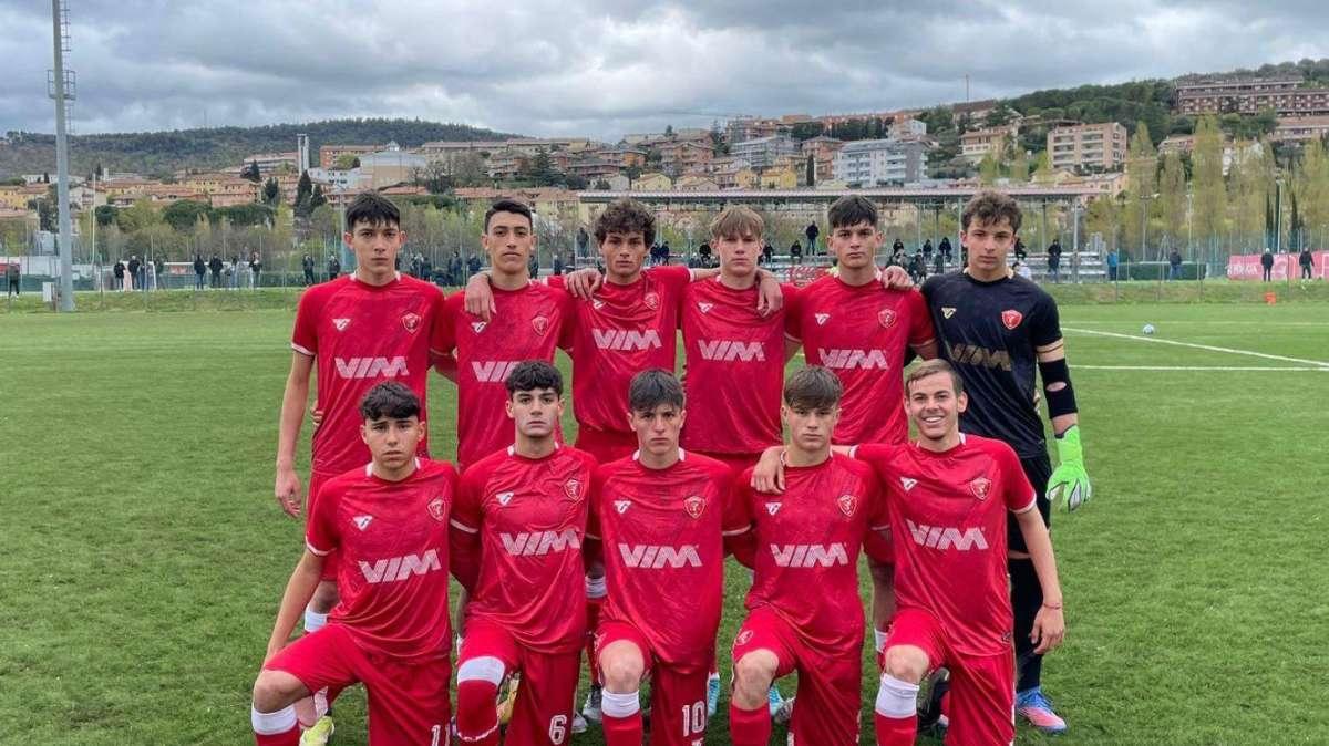L'Under 17 del Perugia battuta in campionato dal Lecce