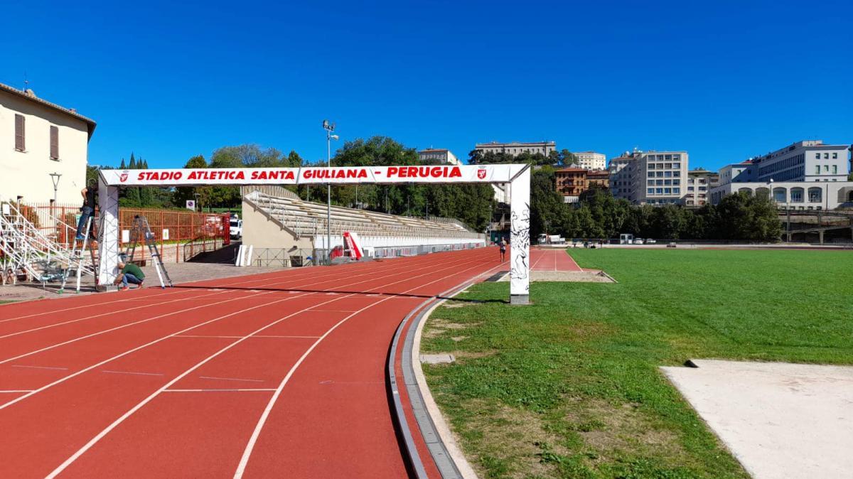Mercoledì 16 settembre alle ore 17.15 al Santa Giuliana l'open day del Cdp Atletica Perugia