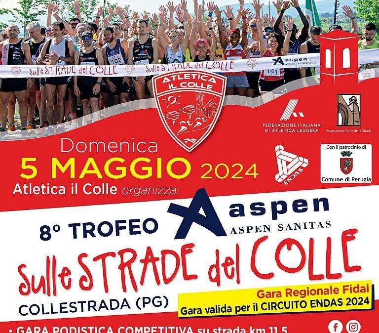 A Collestrada si corre "Sulle strade del colle": gara podistica domenicale sulla distanza di 11,5 km