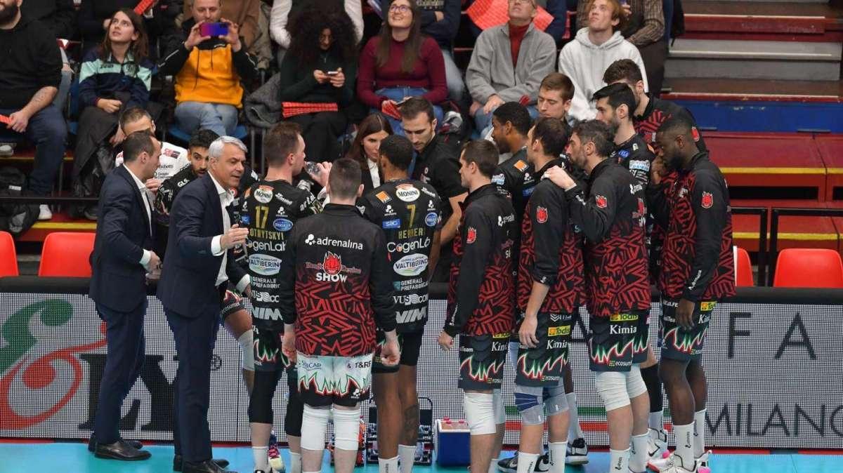 Vola la Sir Safety Susa Perugia ed ora due giorni di riposo per tutti: si riparte martedì