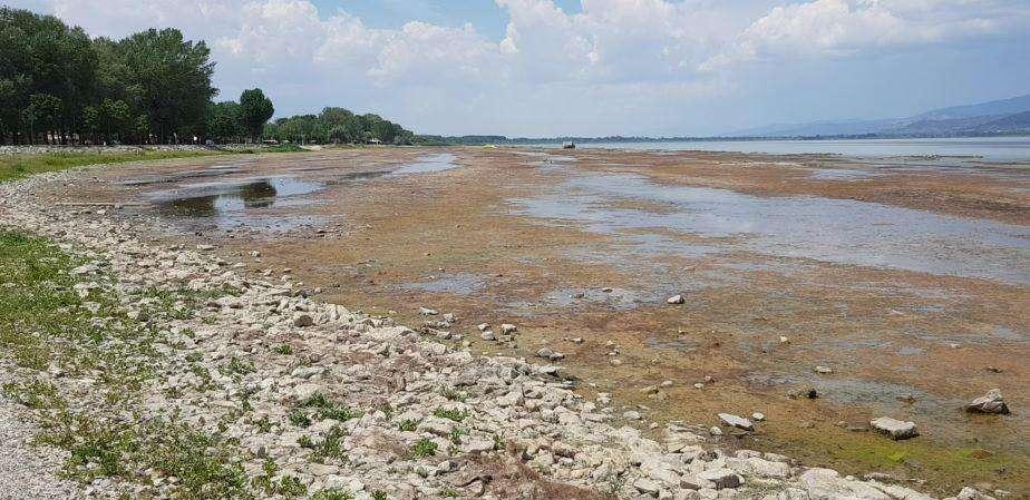 Situazione drammatica al Trasimeno con il livello a -145 cm! Si chiede un commissario straordinario per il lago