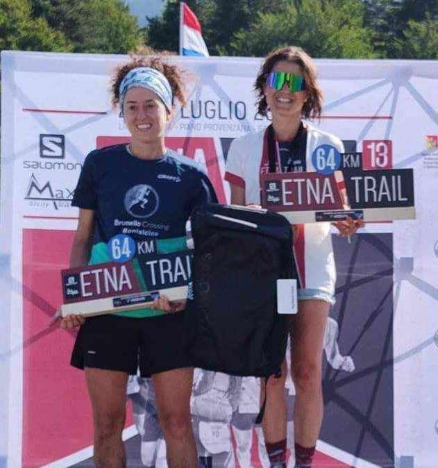 Che impresa per Giovanna Puma della Winner Foligno! Trionfo sui 64 km dell'Etna Trail!
