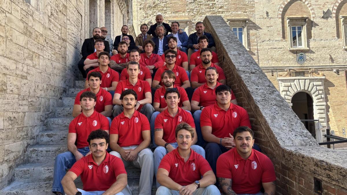 Presentata la squadra del Rugby Perugia che domenica esordirà in campionato contro l'Aquila