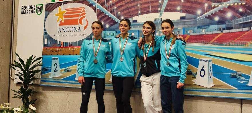 L'atletica perugina in trionfo ai campionati italiani giovanili indoor