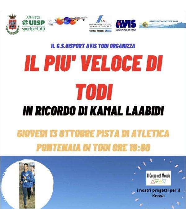 Oggi è in programma la manifestazione "Il più veloce di Todi"