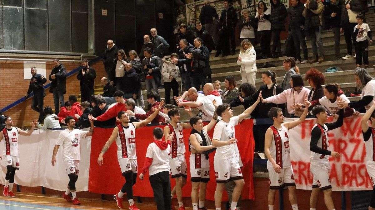 La Svila Basket Perugia conquista la dodicesima vittoria consecutiva in C maschile