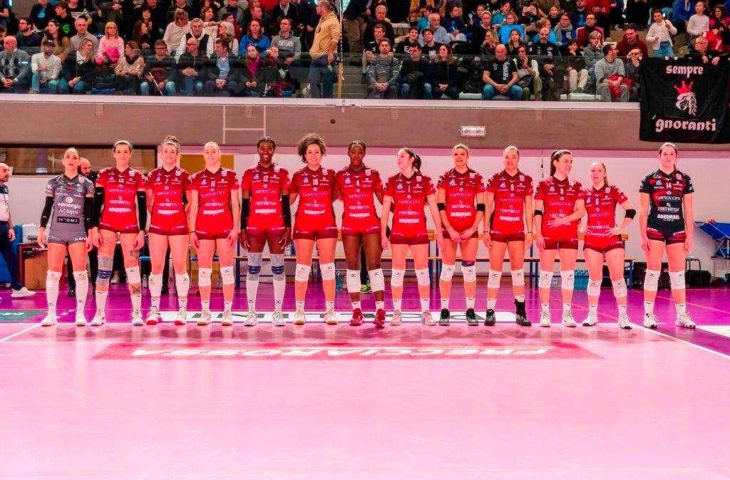 Pesante ed inattesa sconfitta della Bartoccini Pertugia nella corsa verso l'A1 di volley femminile