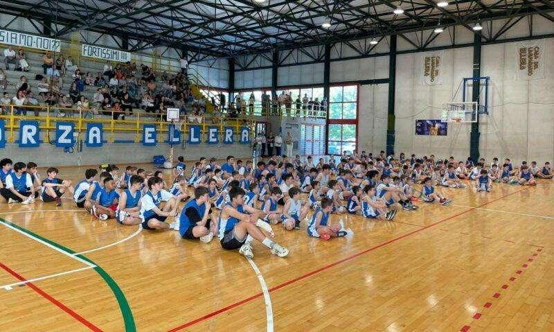 Si consolida la pallacanestro ad Ellera grazie alla crescita dei tesserati del minibasket
