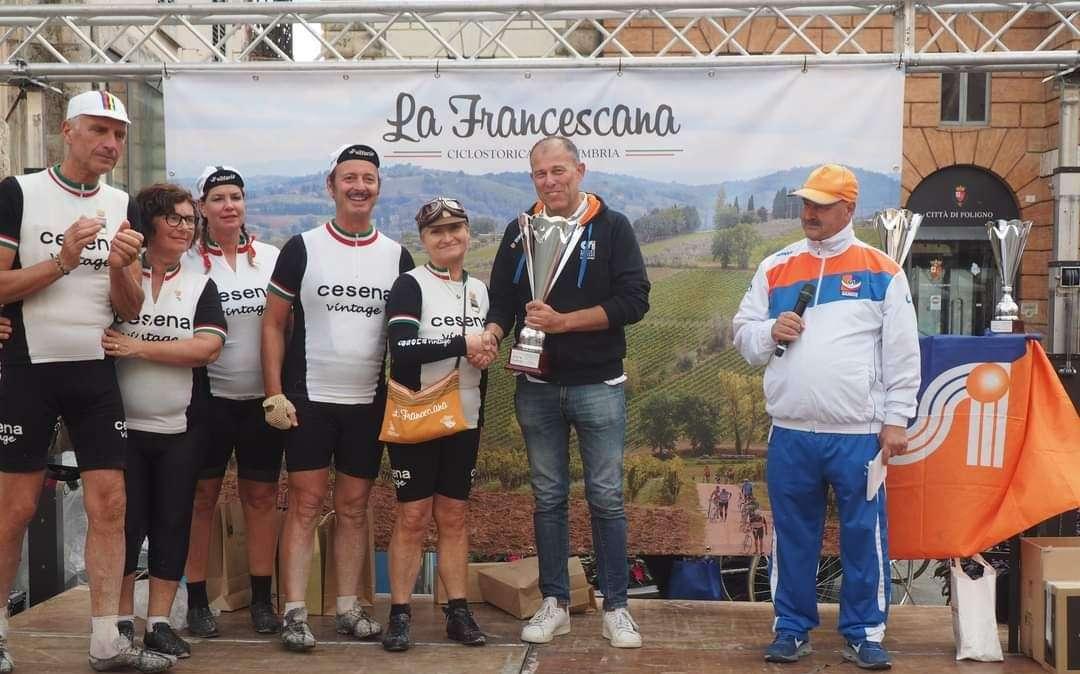 Gran successo per la Francescana: anche in Umbria torna di moda il cicloturismo d'epoca