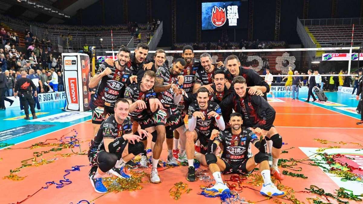 Così è andata la partita di ieri sera della Sir Susa Vim Perugia contro Modena in Coppa Italia