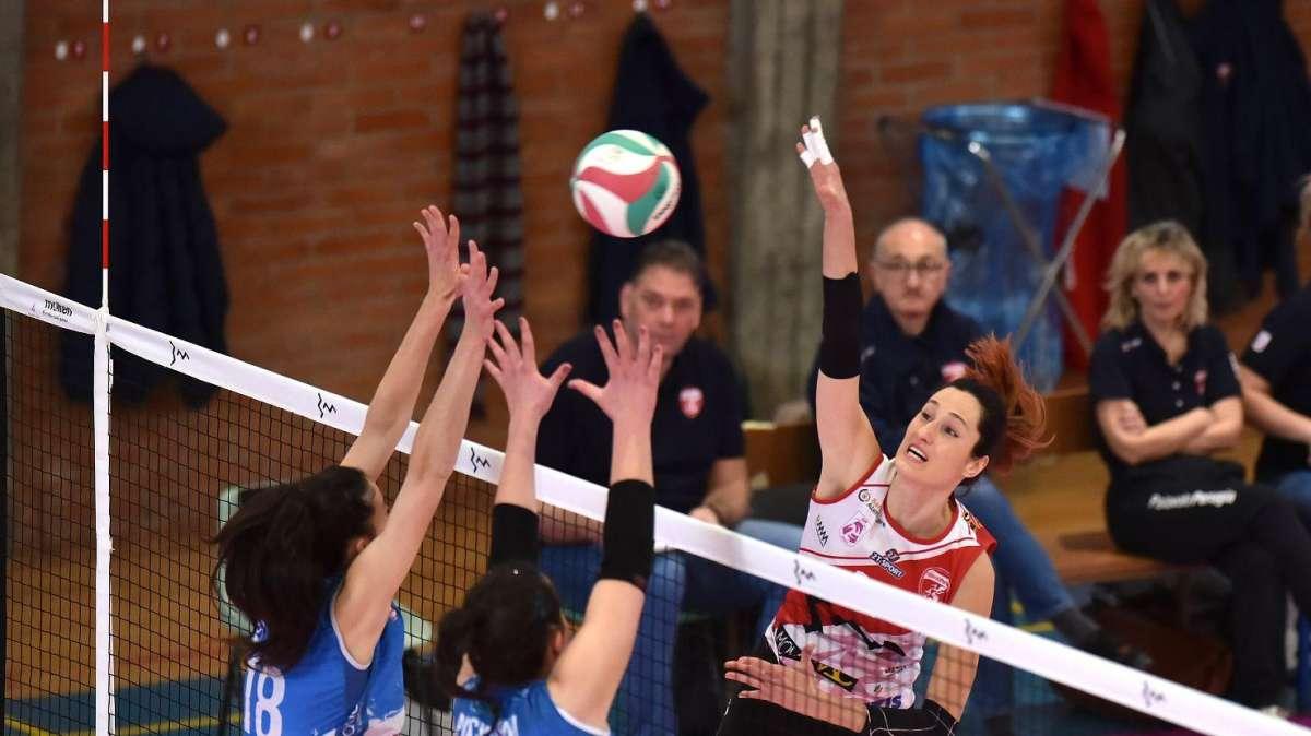 Domenica gioca ancora la 3M Pallavolo Perugia, da tempo retrocessa dall'A2 femminile
