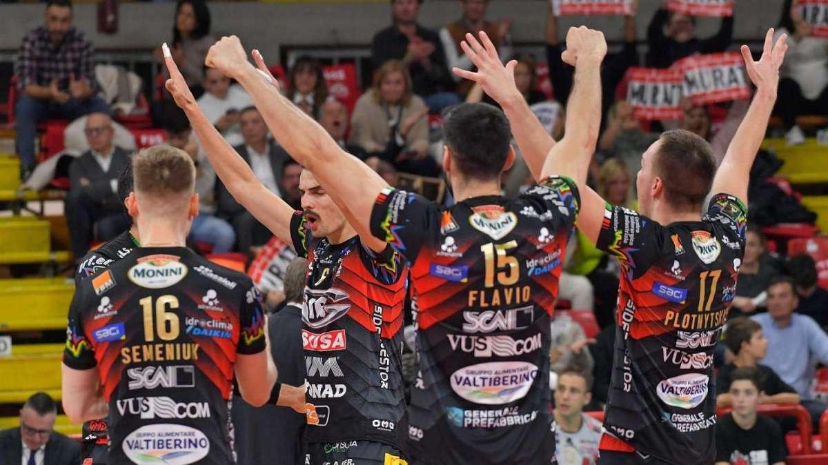 "Felici perché per la seconda volta siamo riusciti a vincere una partita sotto di due set"