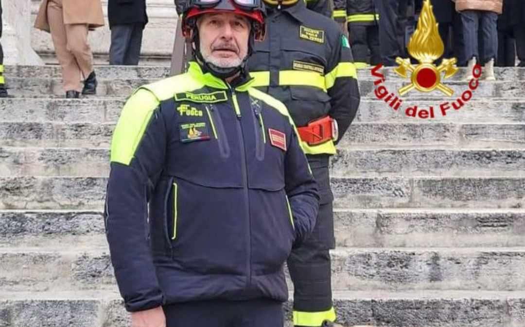 Anche Blinky va in pensione: un grazie dai vigili del fuoco di Perugia 