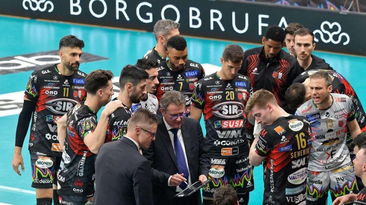 Domani la Sir Perugia in cerca di conferme a Milano: si gioca gara-2 dei playoff scudetto