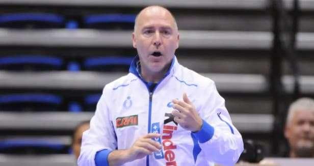 La Roma Volley guidata da Luca Cristofani (arriverà alla Bartoccini Perugia?) perde nella Pool promozione
