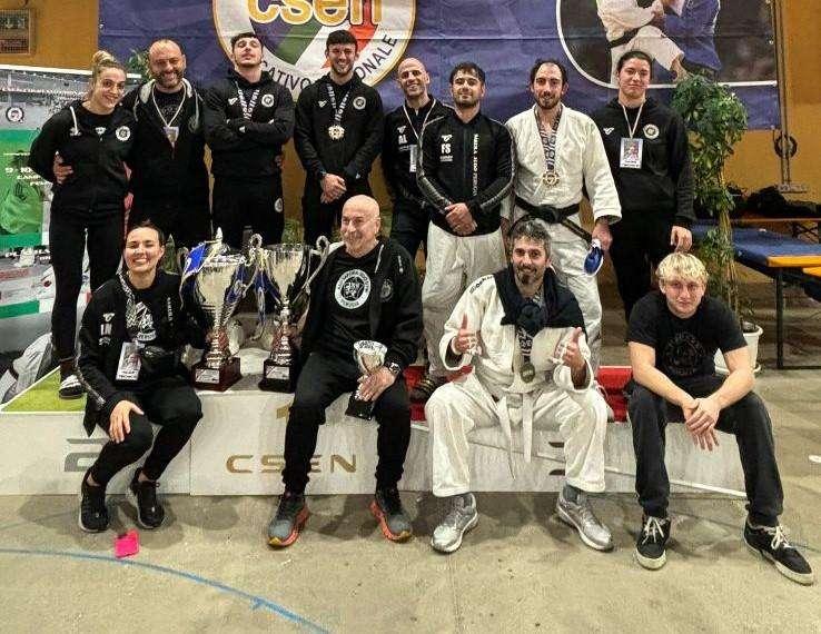 Per il Sakura Judo Ponte San Giovanni la gioia della conferma di campioni italiani Csen 