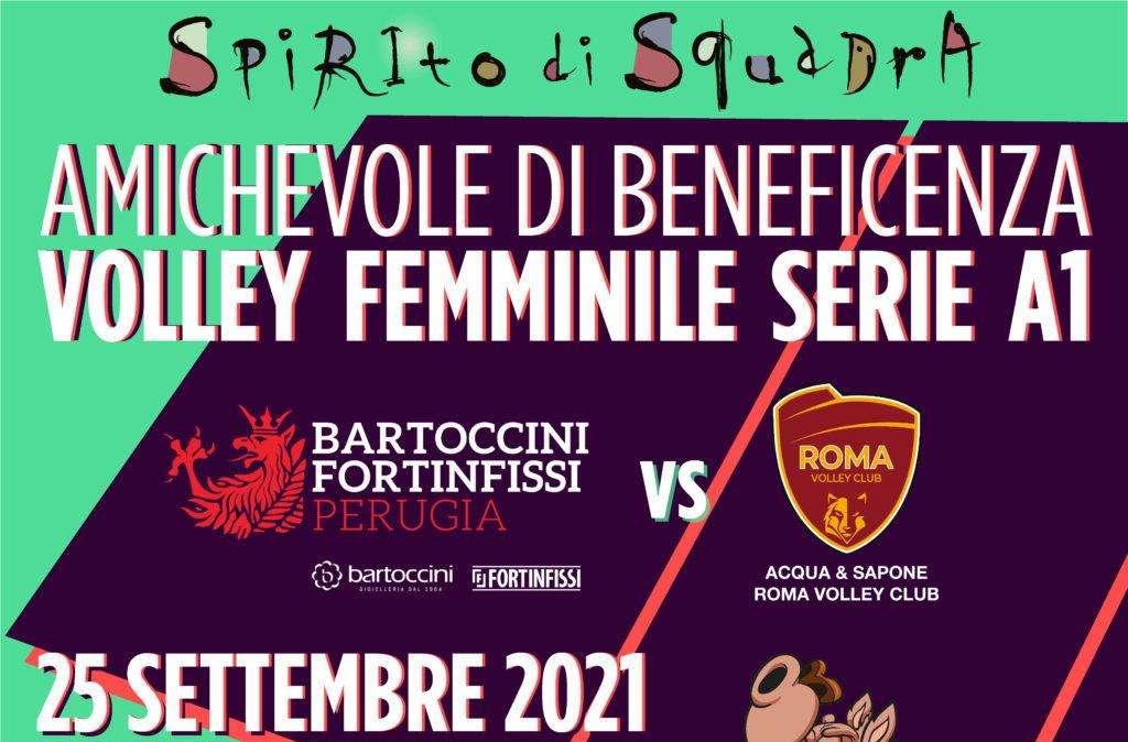 Sabato a Gubbio torna "Spirito di squadra": sarà la Bartoccini Perugia a regalare emozioni