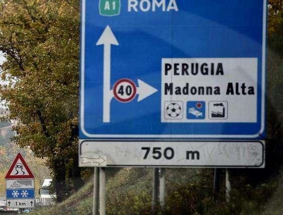 Chiuse le uscite di Madonna Alta del raccordo per sei ore: c'è Perugia-Frosinone 