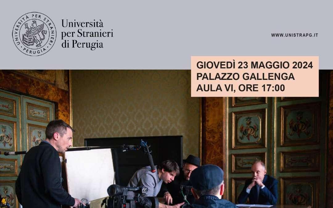 Il 23 maggio a Palazzo Gallenga a Perugia si proietta il film "La voce senza volto", documentario girato anche alla Stranieri