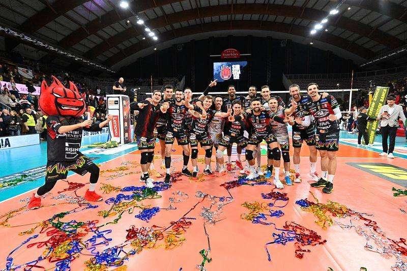 Così è andata la partita della Sir Susa Vim Perugia contro Monza