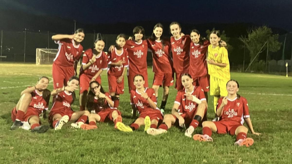 Vittoria per 2-1 dell'Under 15 del Perugia Calcio Femminile a Spoleto