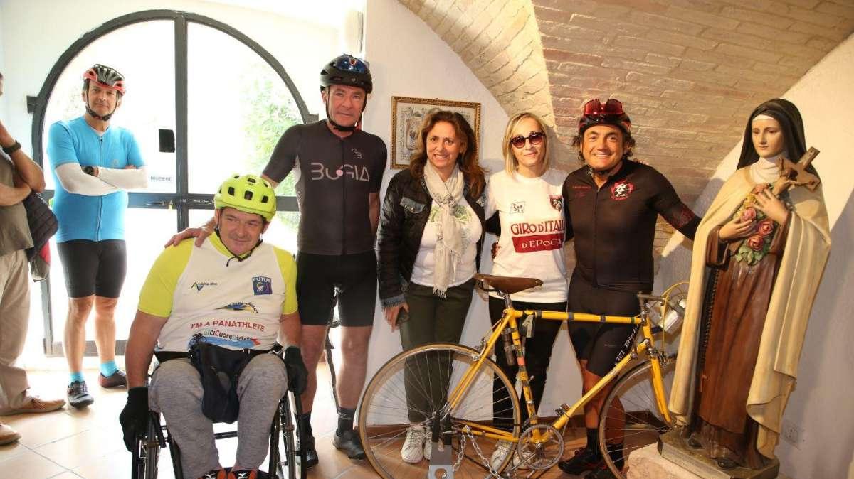 Bugno e Chiappucci protagonisti ed acclamati ad Assisi