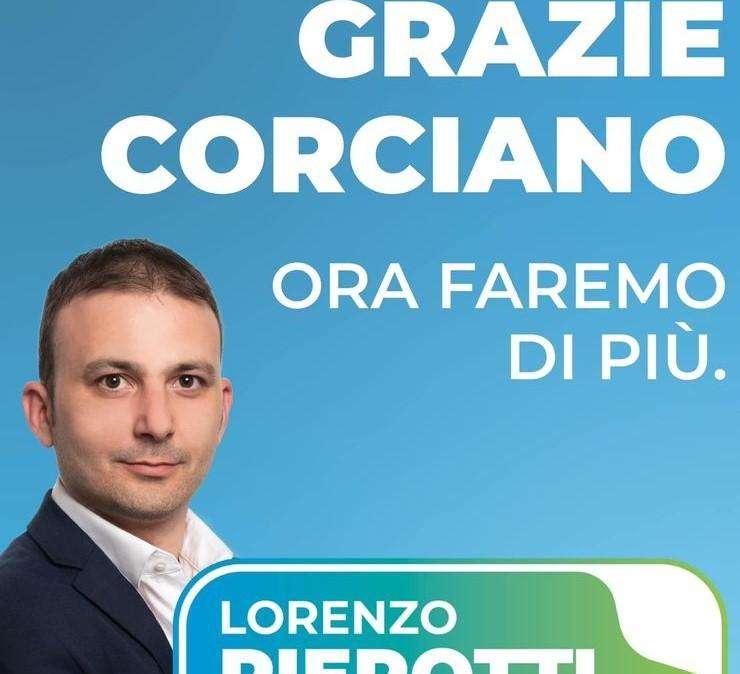 A Corciano il nuovo sindaco è Lorenzo Pierotti: ha stravinto le elezioni! 