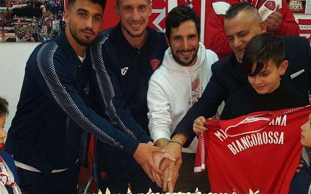 Grande festa per il Perugia al club biancorosso di Massa Martana
