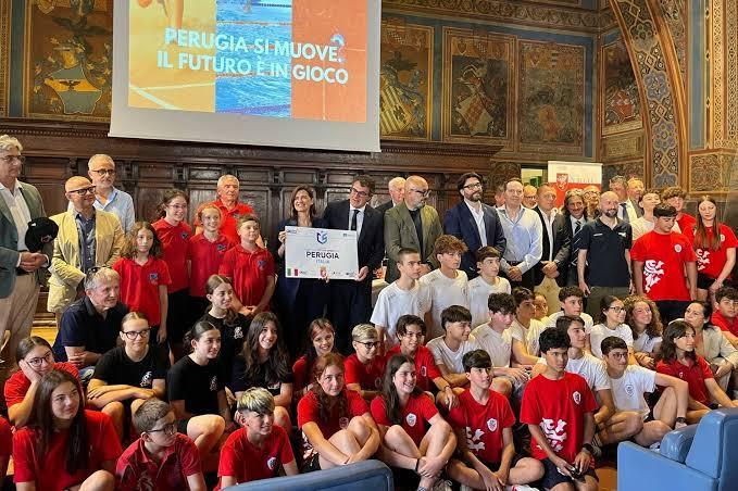 Le congratulazioni del Perugia Calcio per l'assegnazione del titolo di Città Europea dello Sport 2028