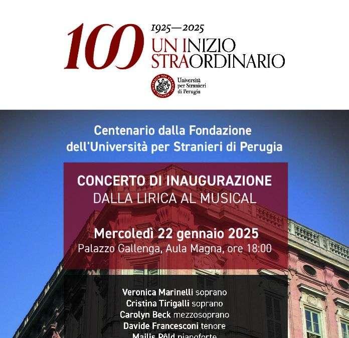 Presentata l'attività musicale per i 100 anni dalla fondazione dell'Università per Stranieri organizzata dall’A.Gi.Mus. di Perugia 