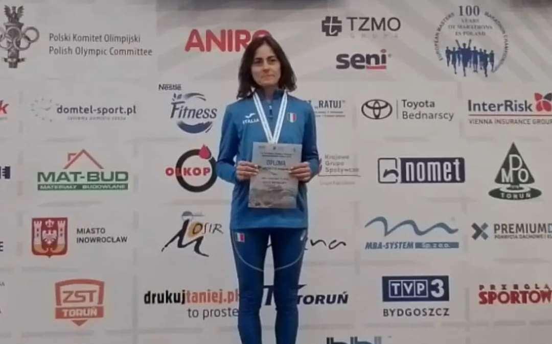 Complimenti Valeria! Ha regalato un oro europeo all'Umbria dell'atletica!