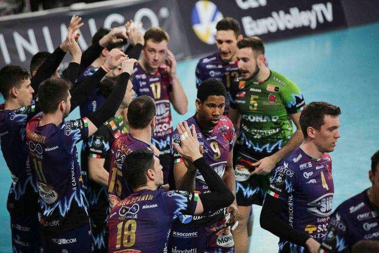 E' una Sir Perugia inarrestabile! Quinta vittoria in Champions League! Venti successi di fila!