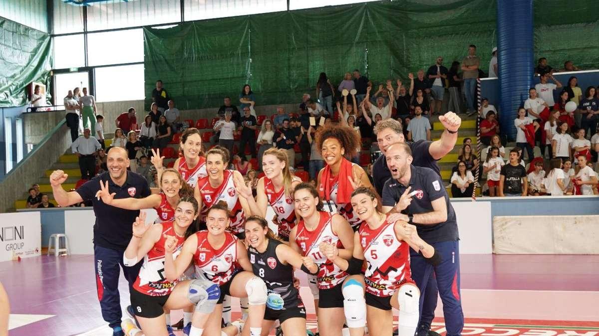 La 3M Pallavolo Perugia chiude con una vittoria una stagione disastrosa nell'A2 femminile
