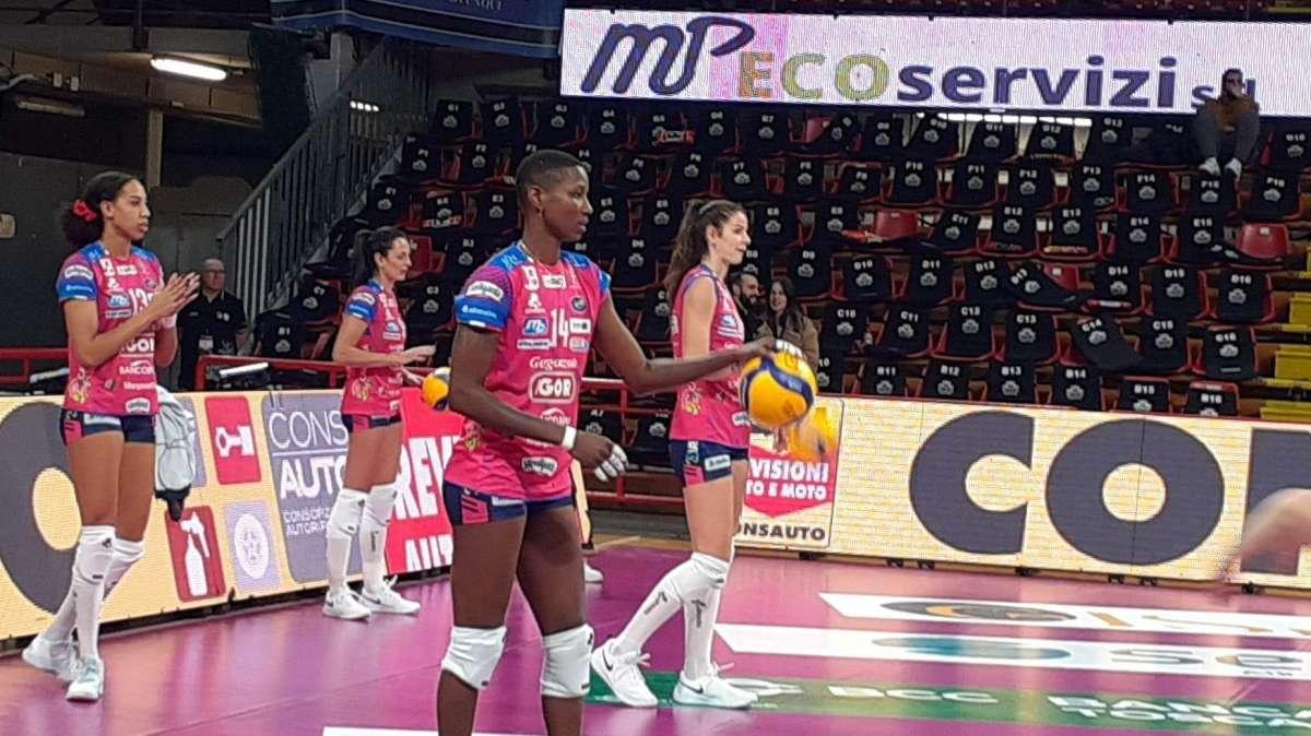 Bartoccini Fortinfissi Perugia-Igor Gorgonzola Novara:1-3 molla al 4° set Perugia 