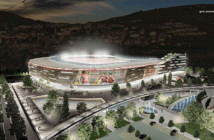 Tramontato definitivamente il progetto per il nuovo Stadio Curi! Ritirato il progetto 