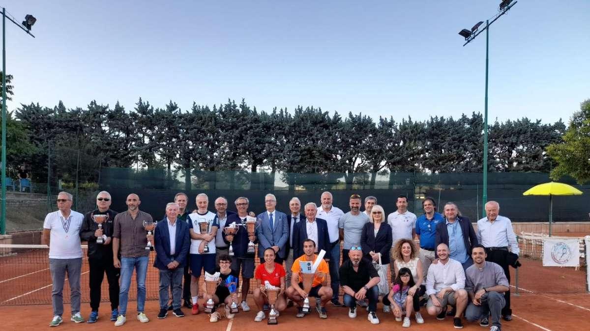 Conclusi i campionati regionali umbri di tennis: festa a Colombella