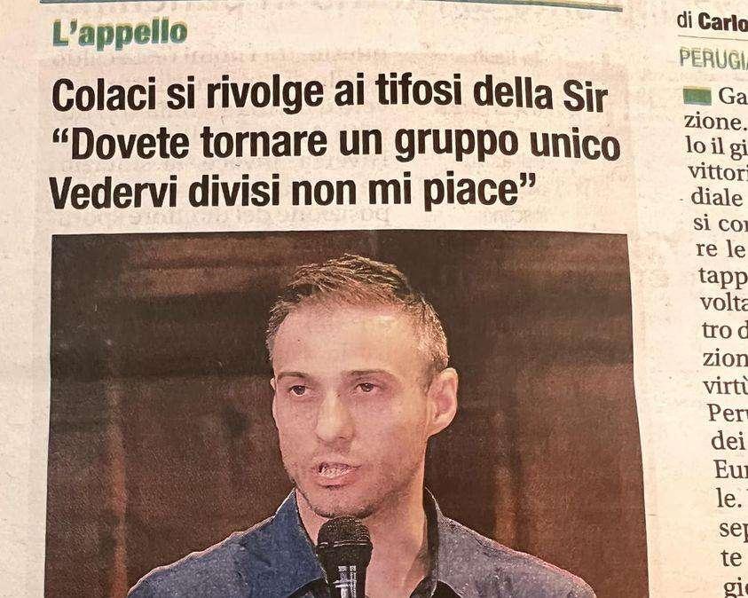 Che situazione nel tifo del volley perugino! E' insanabile la frattura tra Sirmaniaci e Curva Nord  