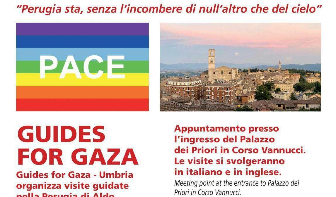 A Perugia sabato e domenica c'è “Guides for Gaza Umbria” sulle orme di Aldo Capitini