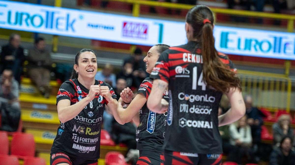 La Bartoccini Perugia gioca a Latisana (UD) contro Talmassons