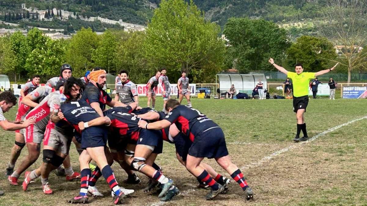 Straordinario pareggio nel campionato di Serie B del Rugby Gubbio
