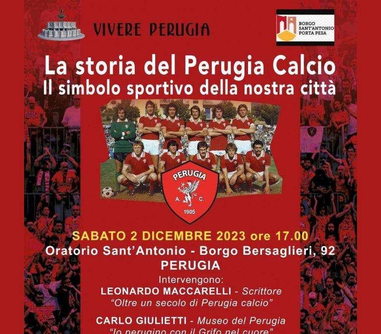 La storia del Perugia Calcio: oggi l'incontro pubblico all'Oratorio di Sant'Antonio