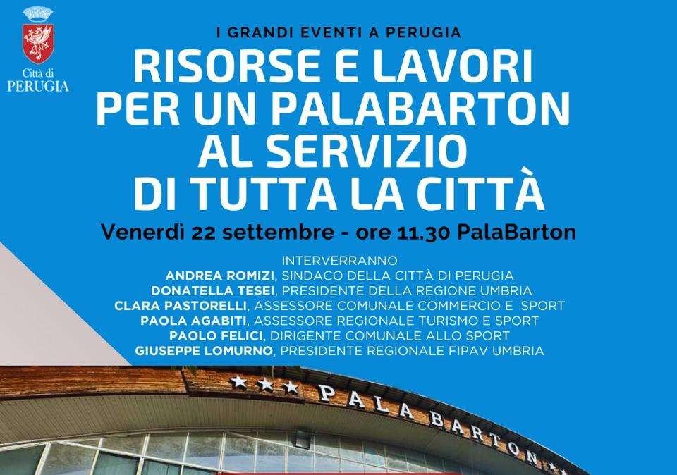 Stamani si parlerà del futuro del PalaBarton: appuntamento alle 11.30