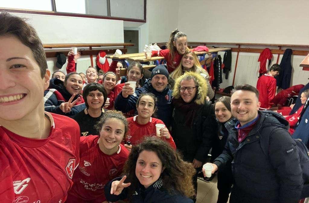 Vittoria del Perugia calcio femminile nel derby con il Santa Sabina