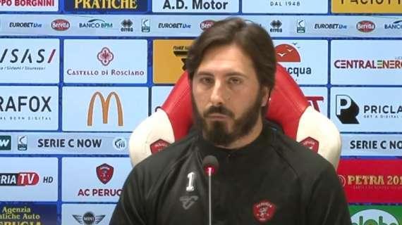 "Il Perugia deve andare a Pescara per fare risultato: non ci possiamo permettere di pensare al futuro"